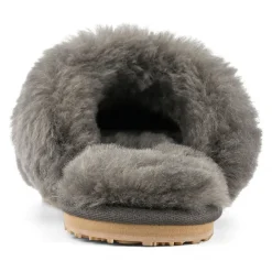 2 Stripes Sheepskin Fur Slipper