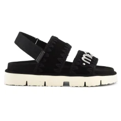 Bio Sandal Back Strap In Suede