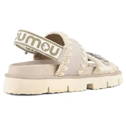 Bio Sandal Back Strap Suede & Leather
