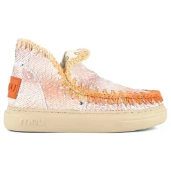 Bold Sneaker Sequins Dégradé Stitching