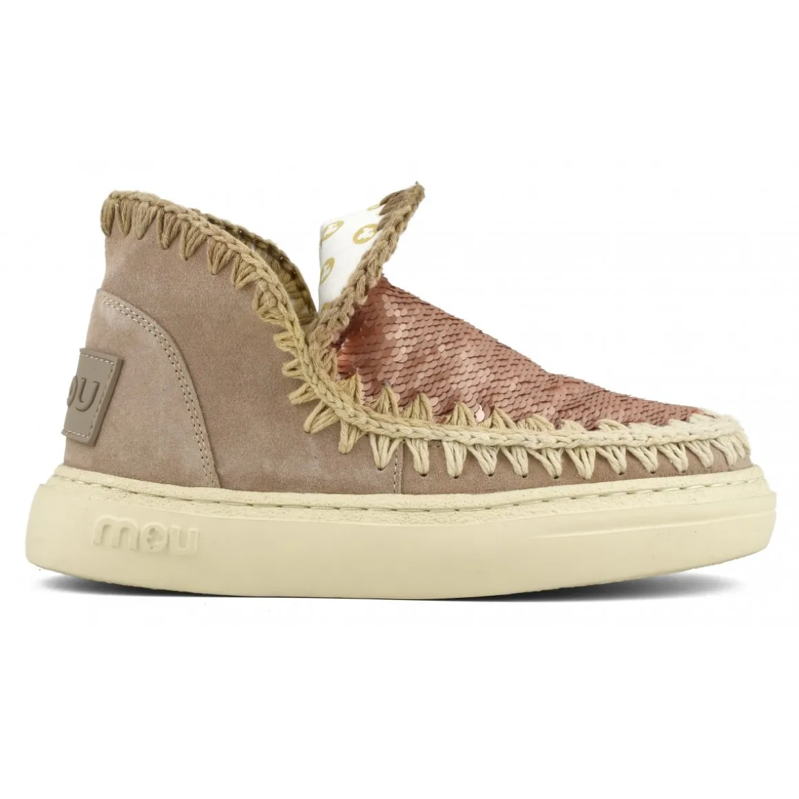 Bold Suede Degraded Stitching