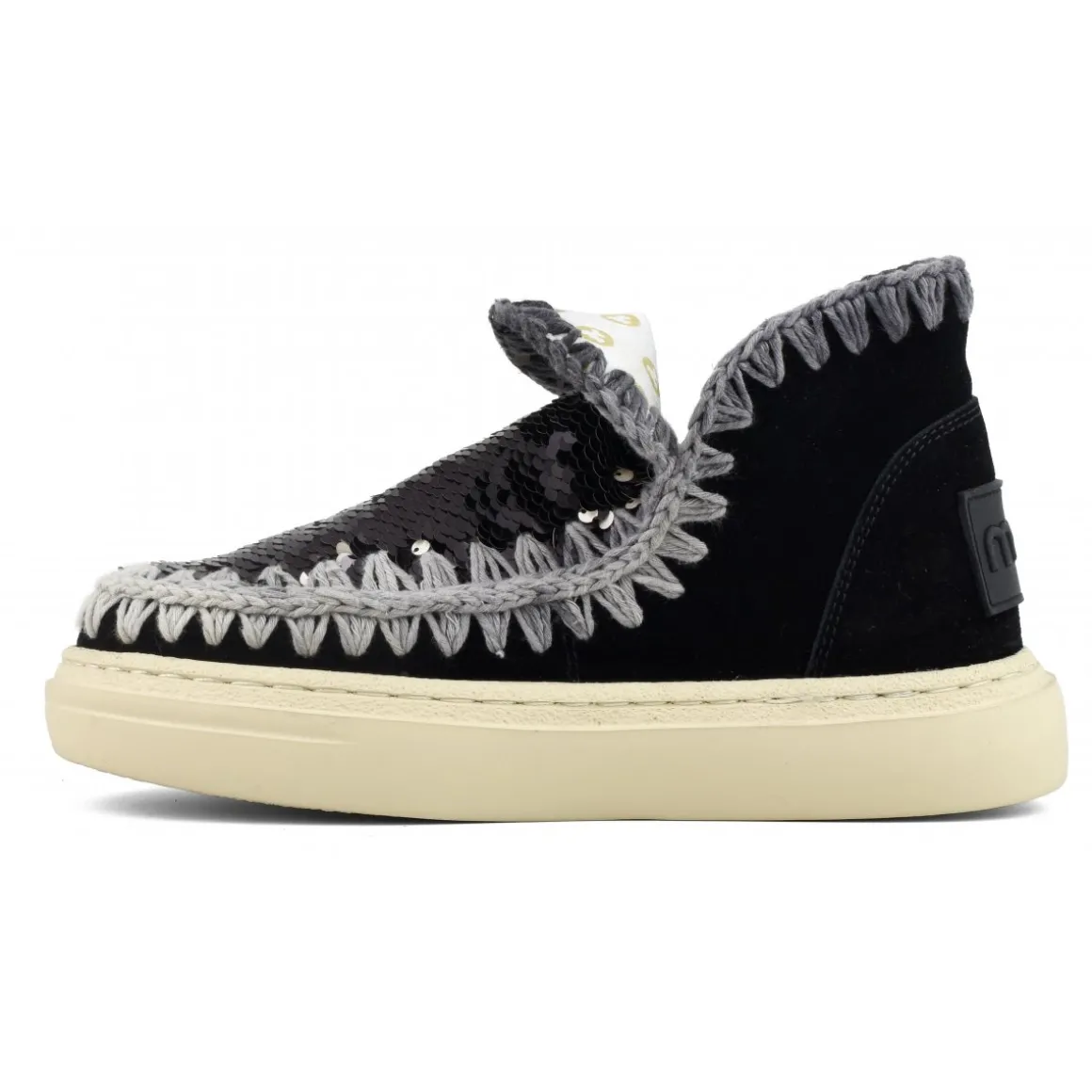 Bold Suede Degraded Stitching