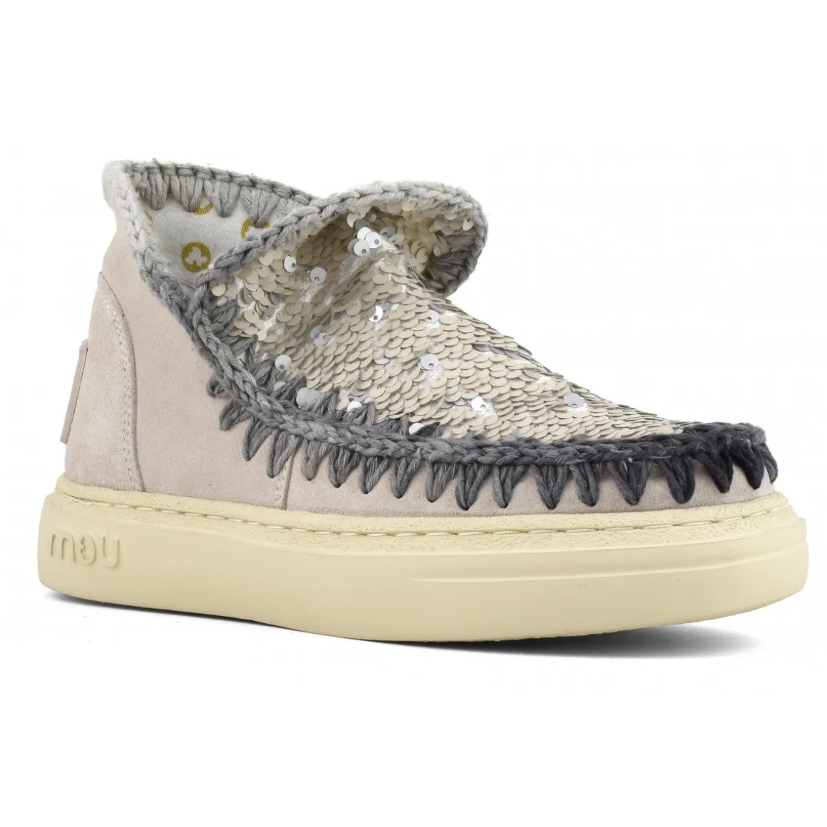 Bold Suede Degraded Stitching