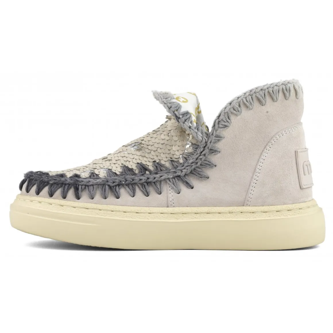 Bold Suede Degraded Stitching
