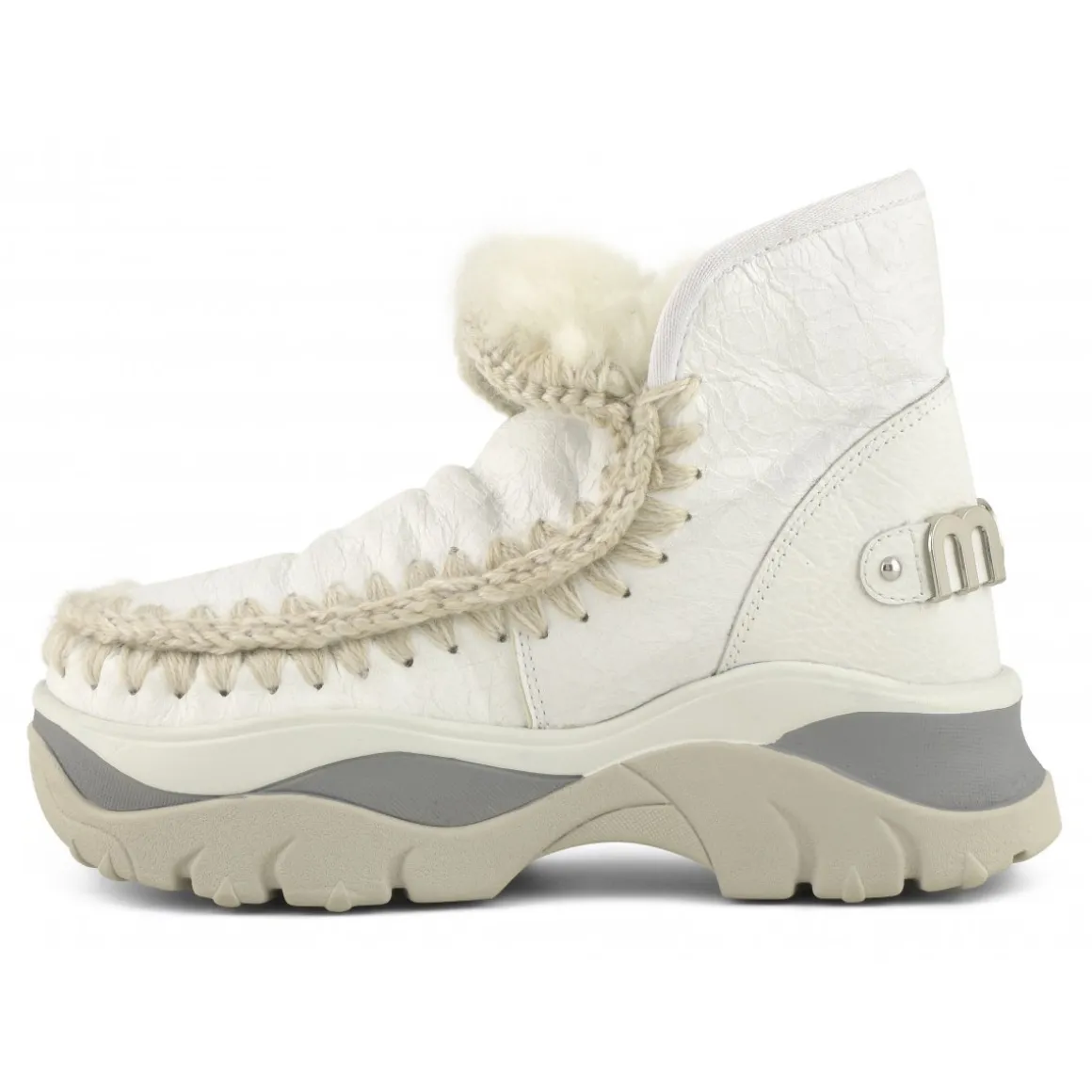 Chunky Sneaker Eskimo - Logo Big Metallic Letter