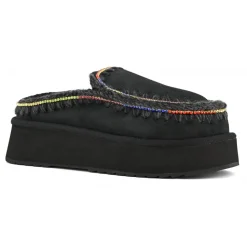 Clog Eskimo Platform Rhinestones