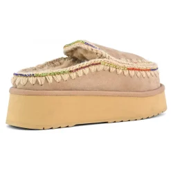 Clog Eskimo Platform Rhinestones