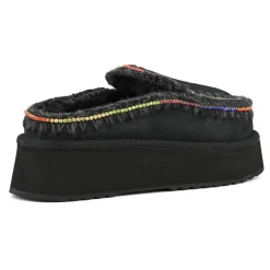 Clog Eskimo Platform Rhinestones