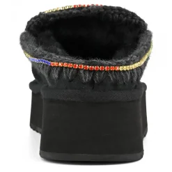 Clog Eskimo Platform Rhinestones