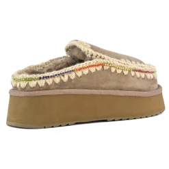 Clog Eskimo Platform Rhinestones