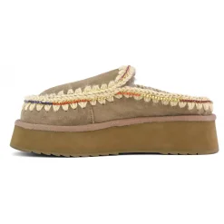 Clog Eskimo Platform Rhinestones