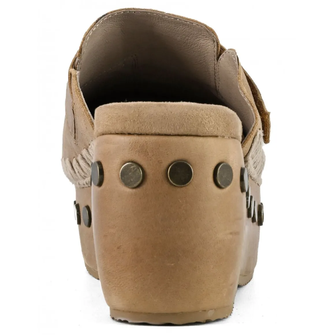 Clog Plain Leather
