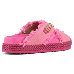 Criss-cross Rope Sandal Recycled Canvas