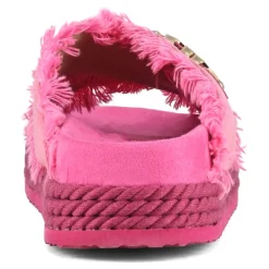 Criss-cross Rope Sandal Recycled Canvas