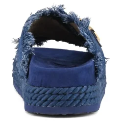 Criss-cross Sandal Denim
