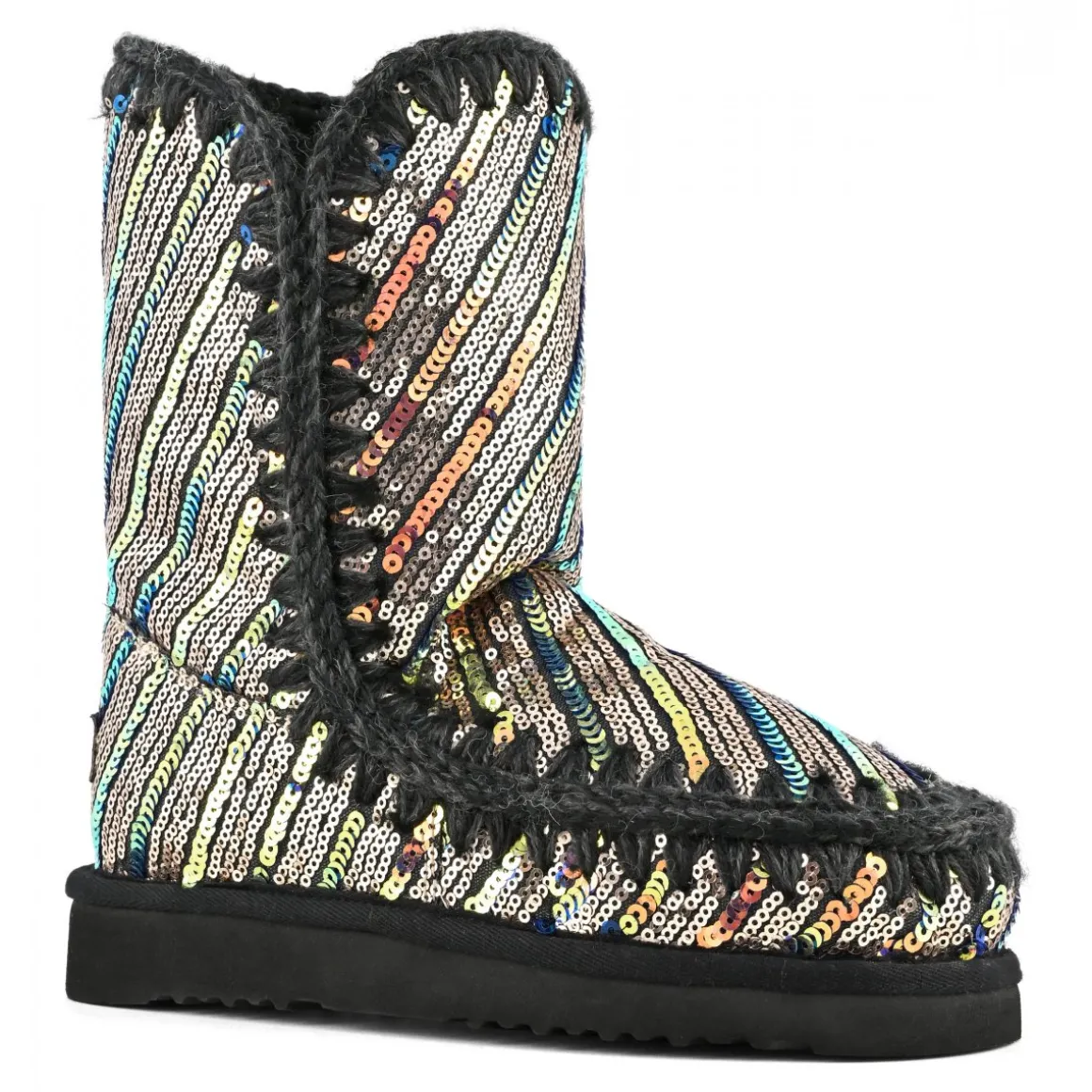Eskimo 24 Stripy Sequins And Lurex
