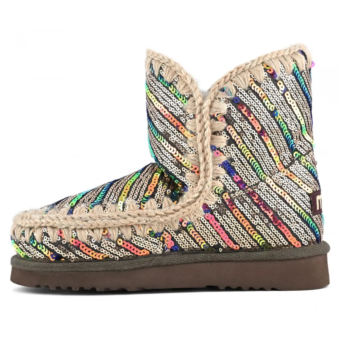 Eskimo 18 Stripy Sequins And Lurex