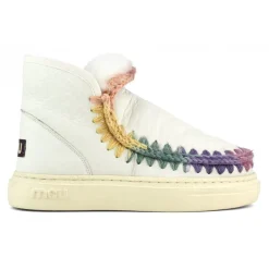 Eskimo Sneaker Bold Rainbow Stitching