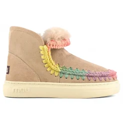 Eskimo Sneaker Bold Rainbow Stitching