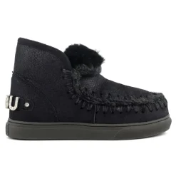 Eskimo Sneaker With Rhinestones Logo Big Letter
