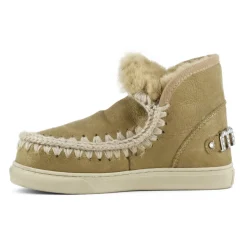 Eskimo Sneaker With Rhinestones Logo Big Letter