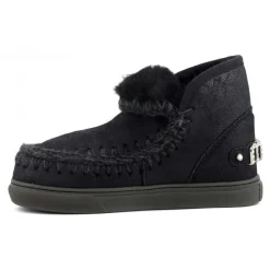 Eskimo Sneaker With Rhinestones Logo Big Letter
