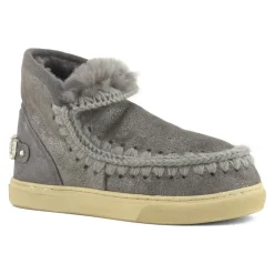 Eskimo Sneaker With Rhinestones Logo Big Letter