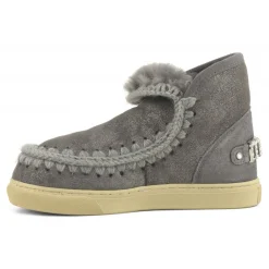 Eskimo Sneaker With Rhinestones Logo Big Letter