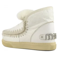 Eskimo Sneaker With Rhinestones Logo Big Letter