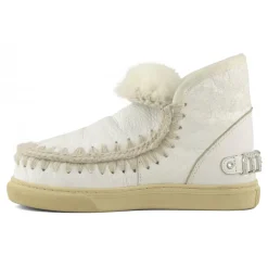 Eskimo Sneaker With Rhinestones Logo Big Letter