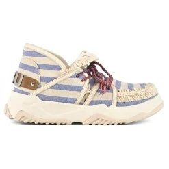 Eskimo Trainer Striped Fabric Lace Up