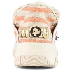 Eskimo Trainer Striped Fabric Lace Up