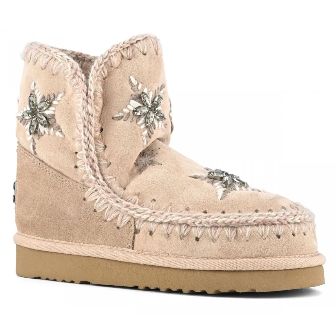 Eskimo Wool Stars & Rhinestones