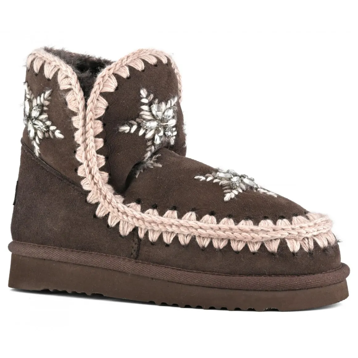 Eskimo Wool Stars & Rhinestones