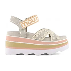 Eva Wedge Sandal Criss-cross Upper