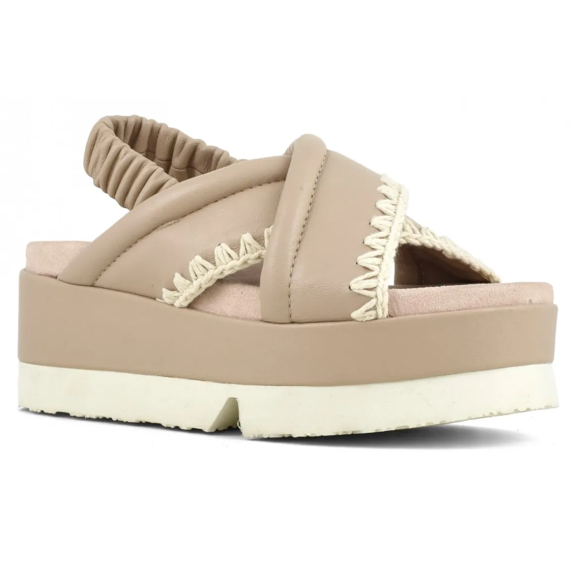 Japanese Platform Criss-cross Upper