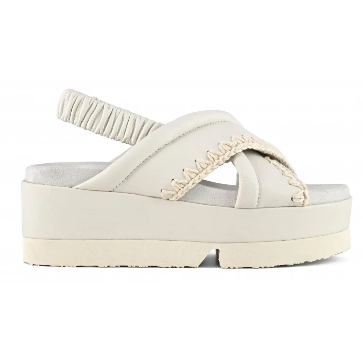 Japanese Platform Criss-cross Upper