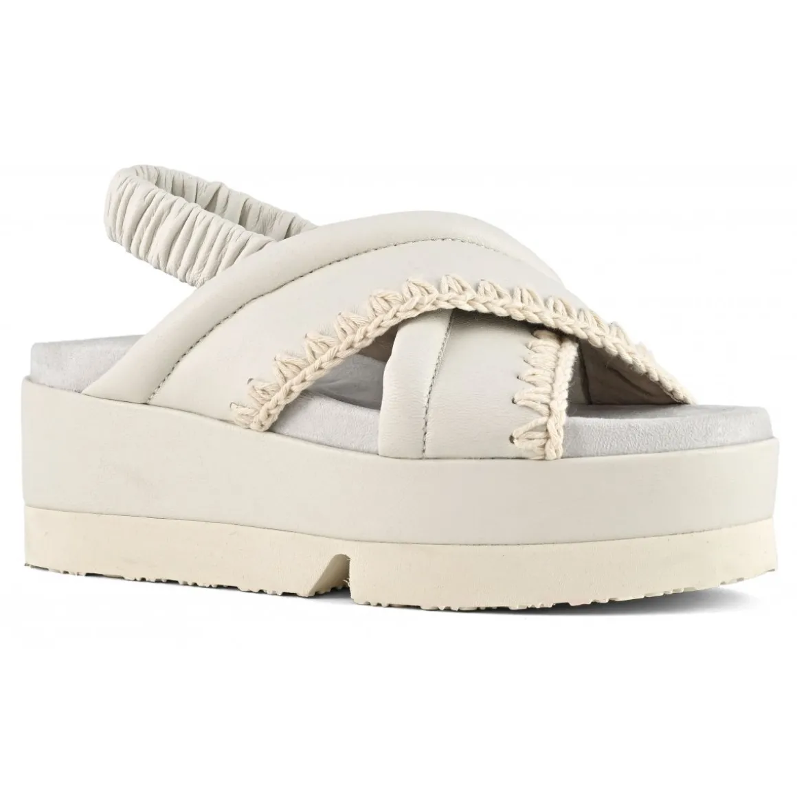 Japanese Platform Criss-cross Upper