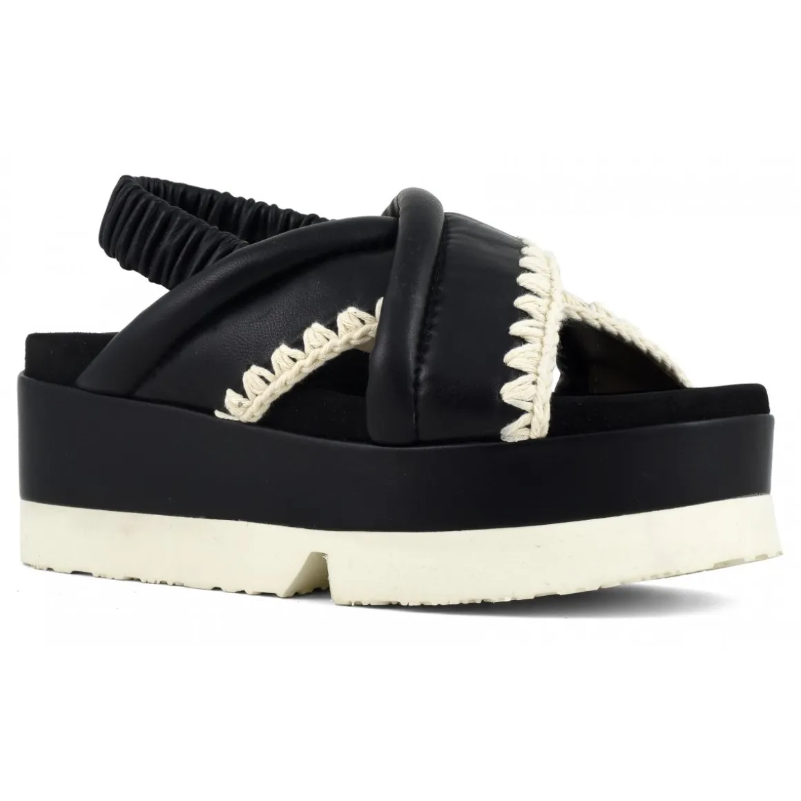 Japanese Platform Criss-cross Upper