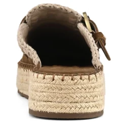 Jute Clog Plain Suede