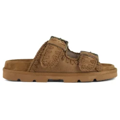 Low Bio Sandal Two Buckles Monochrome