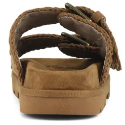 Low Bio Sandal Two Buckles Monochrome