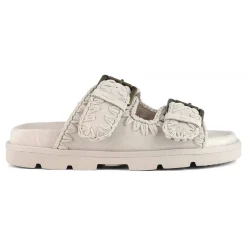 Low Bio Sandal Two Buckles Monochrome