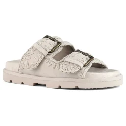 Low Bio Sandal Two Buckles Monochrome