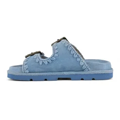 Low Bio Sandal Two Buckles Monochrome