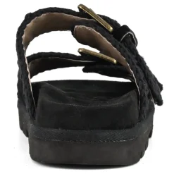 Low Bio Sandal Two Buckles Monochrome