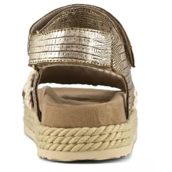 Rope Sandal With Back Strap