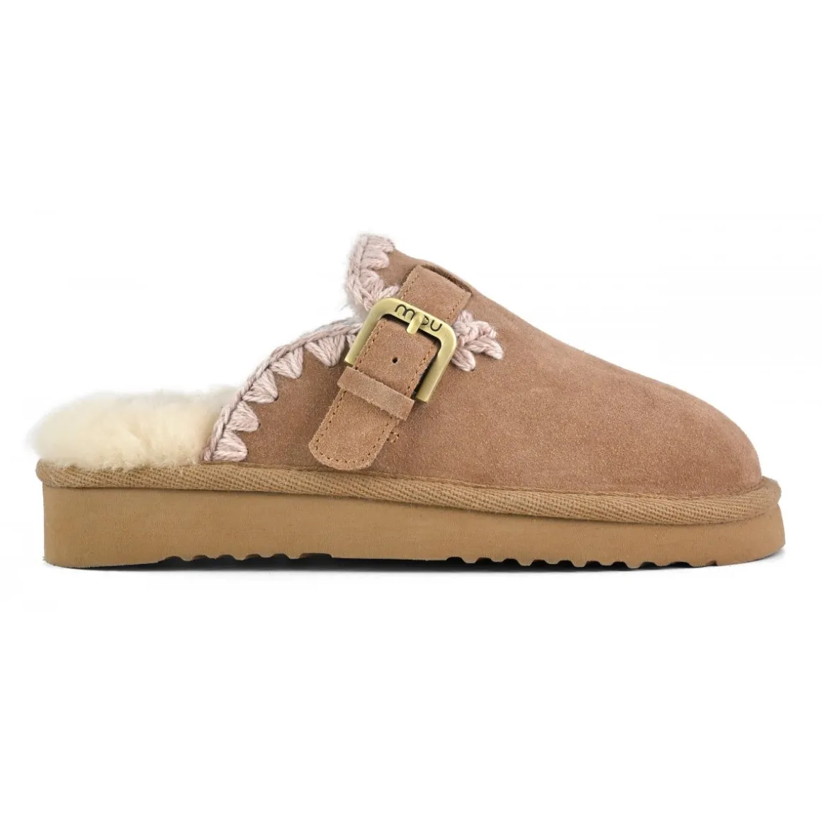 Suede Sheepskin Clog Eskimo