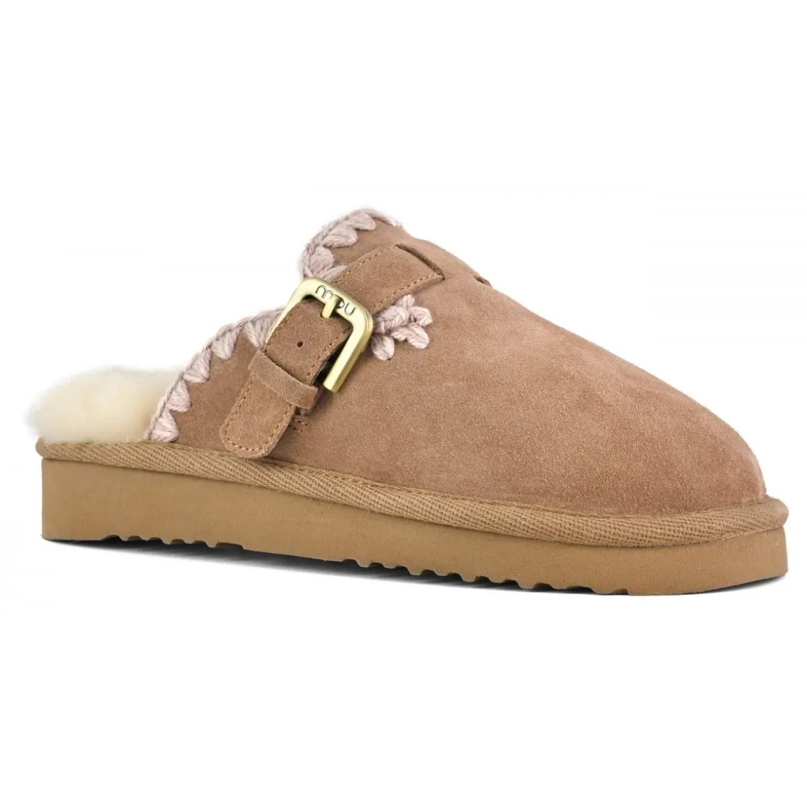 Suede Sheepskin Clog Eskimo