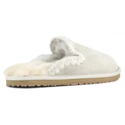 Suede Slipper Eskimo Stitch